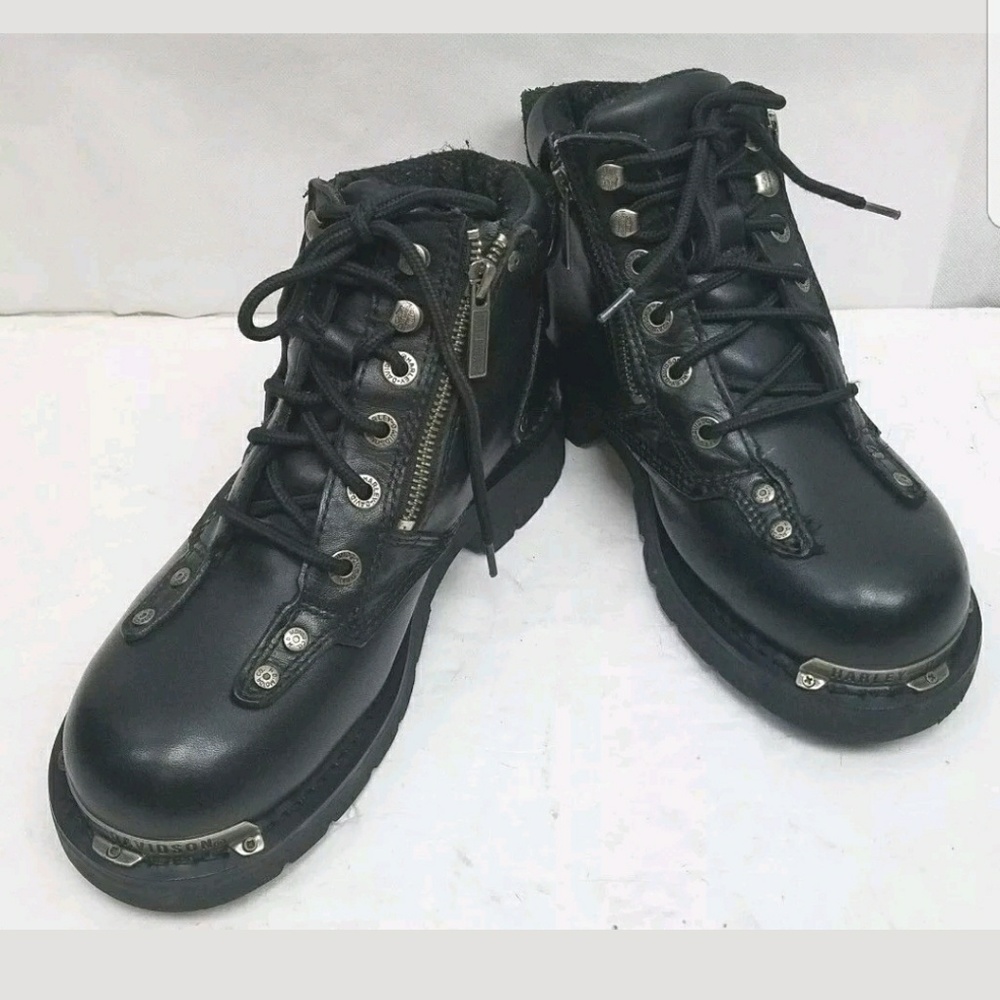 Harley Davidson Women's 81639 Boots Side-Zip Havoc